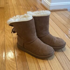 Cozy Brown Shearling Women's Boots